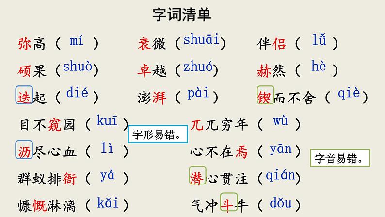 部编版七年级语文下册--2 说和做——记闻一多先生言行片段（课件）05