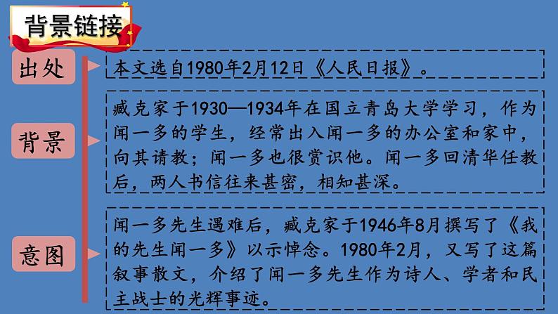 部编版七年级语文下册--2 说和做——记闻一多先生言行片段第5页