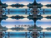 部编版八年级下册语文同步课件5大自然的语言