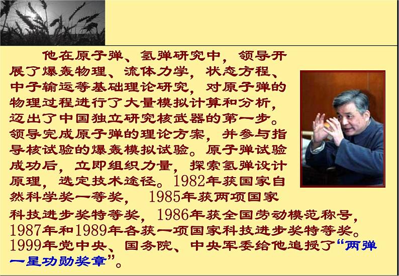 部编版七年级语文下册--1.邓稼先（课件4）第8页