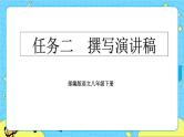 第四单元 任务二 撰写演讲稿 教学课件