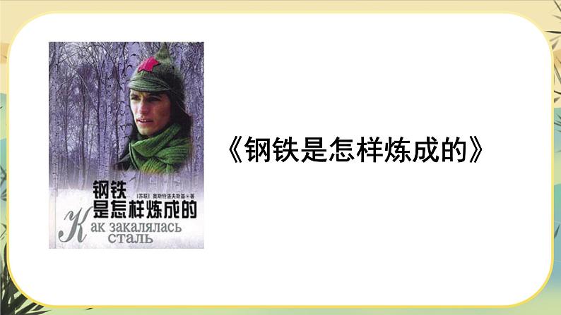 第六单元名著导读《钢铁是怎样炼成的》：摘抄和做笔记（课件PPT+教案+音视频素材）03