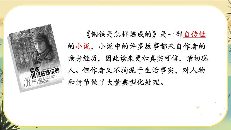第六单元名著导读《钢铁是怎样炼成的》：摘抄和做笔记（课件PPT+教案+音视频素材）08