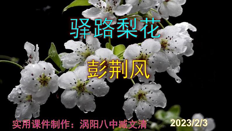 七下语文 15《驿路梨花》实用课件第1页