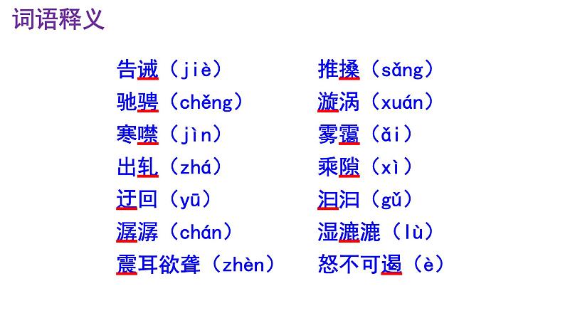 八下语文 17《壶口瀑布》实用课件07