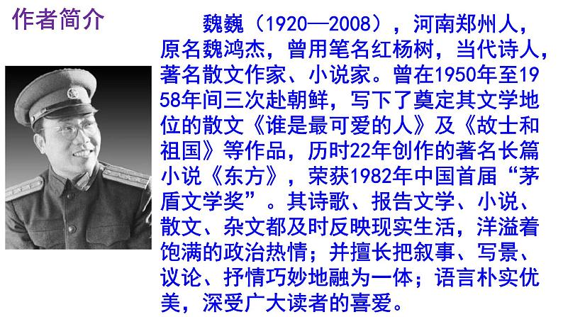 七下语文 7《谁是最可爱的人》优秀课件第6页