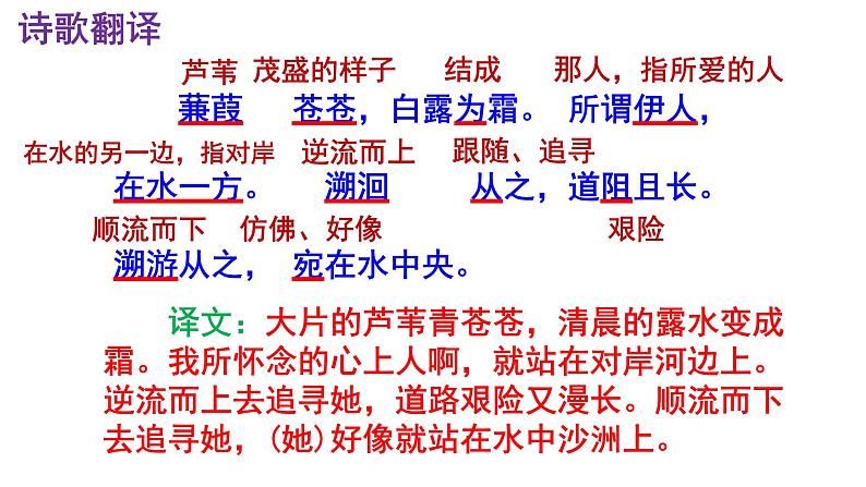 八下语文 12《蒹葭》优秀课件08