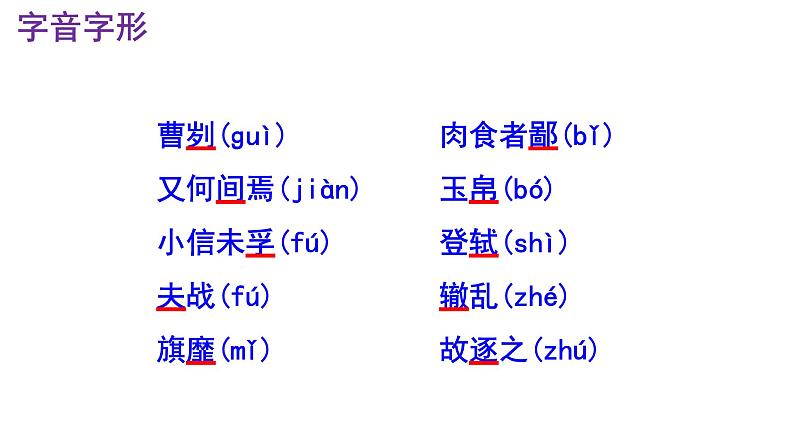 九下语文《曹刿论战》PPT课件07