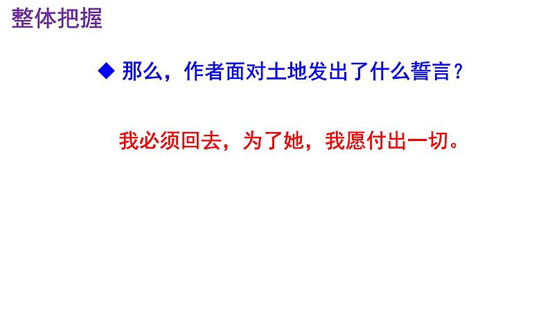 第8课《土地的誓言》课件第7页