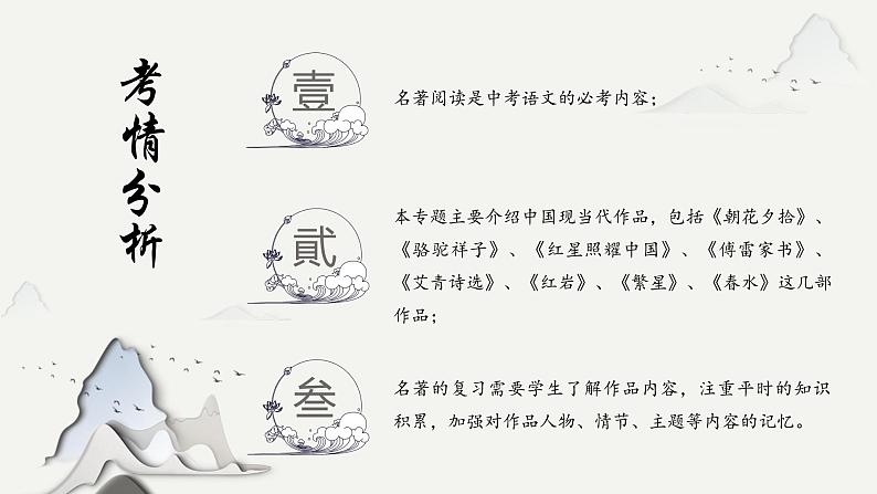 专题五 名著阅读之现当代作品（助考课件）——2023届中考语文一轮复习学考全掌握第2页