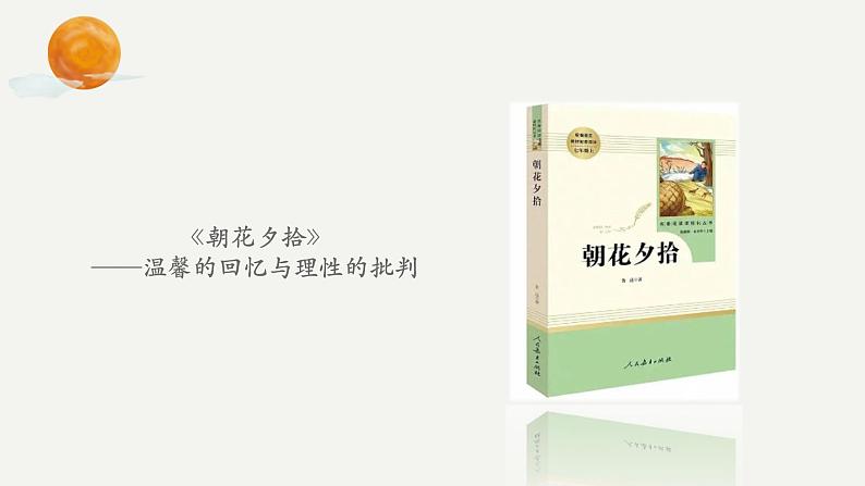 专题五 名著阅读之现当代作品（助考课件）——2023届中考语文一轮复习学考全掌握第4页