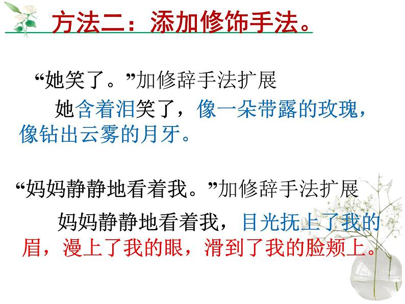 变概括性语言为描写性语言   课件  2023年中考语文一轮复习第7页