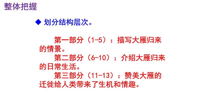 八下语文 7《大雁归来》精品实用高效课件08