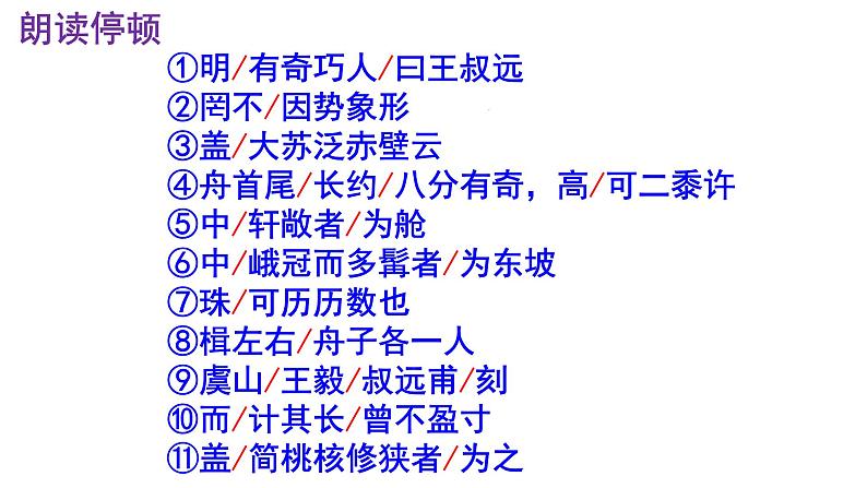 八下语文 11《核舟记》精品实用高效课件07