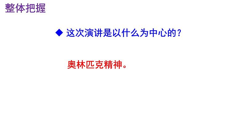 八下语文 16《庆祝奥林匹克运动复兴25周年》精品实用高效课件07