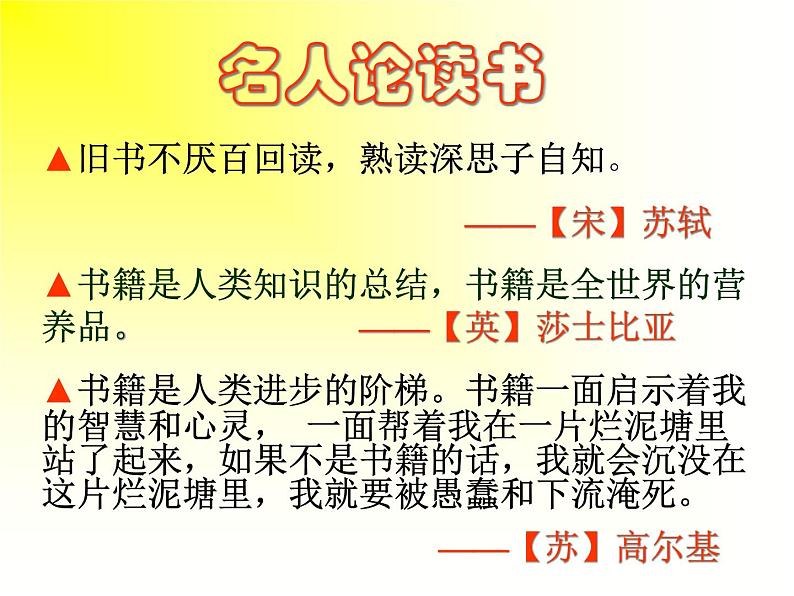 部编版九年级语文下册--13.短文两篇-谈读书（课件2）第6页