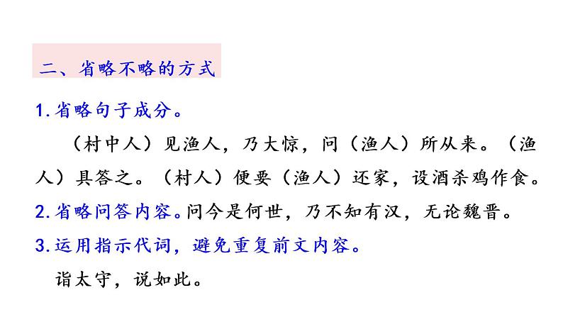 部编语文八年级下册9 桃花源记课件第8页
