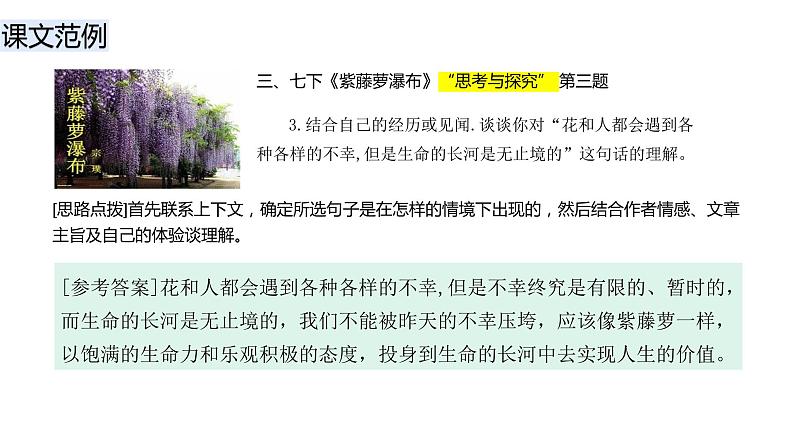 2023年中考语文二轮专题复习《记叙文阅读之句子含义及赏析》课件第7页