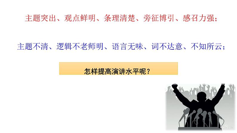 第四单元《撰写演讲稿》课件02
