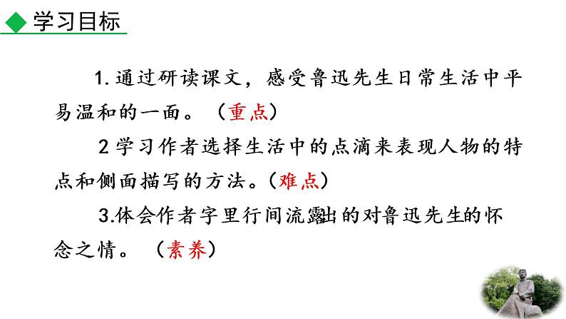 3 回忆鲁迅先生（节选）课件PPT第3页