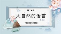 初中语文人教部编版八年级下册5 大自然的语言优秀课件ppt