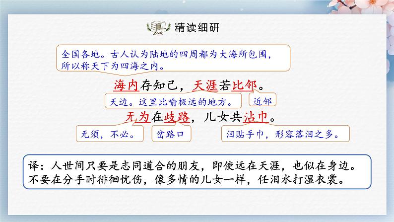 课外古诗词诵读（第二课时）（教案+课件+练习）-2022-2023学年八年级语文下册同步精品课件+教案+练习08