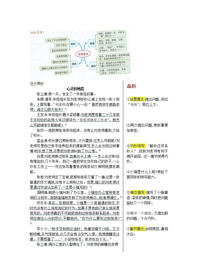 第六单元 写作-【教材解读】人教部编版语文七年级上册第2页