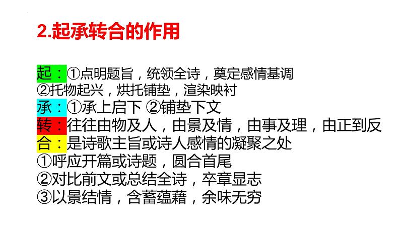 2023年中考语文二轮复习《诗歌的鉴赏》课件第6页