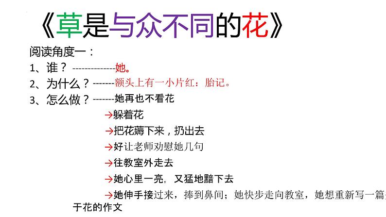 2023年中考语文专题复习-记叙文阅读技巧点拨课件第6页