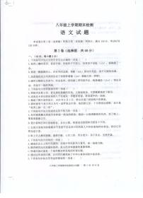 山东省泰安新泰市（五四制）2022-2023学年八年级上学期期末（线下开学考）语文试题