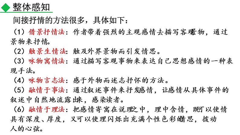 部编版七年级语文下册--写作 学习抒情（课件）08