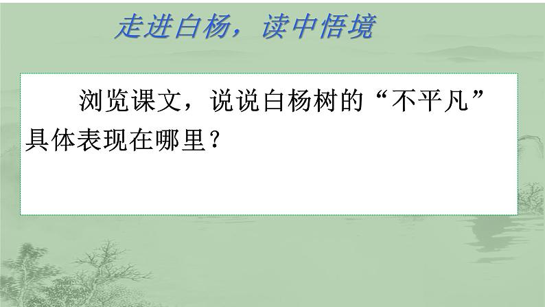 八上白杨礼赞 课件06