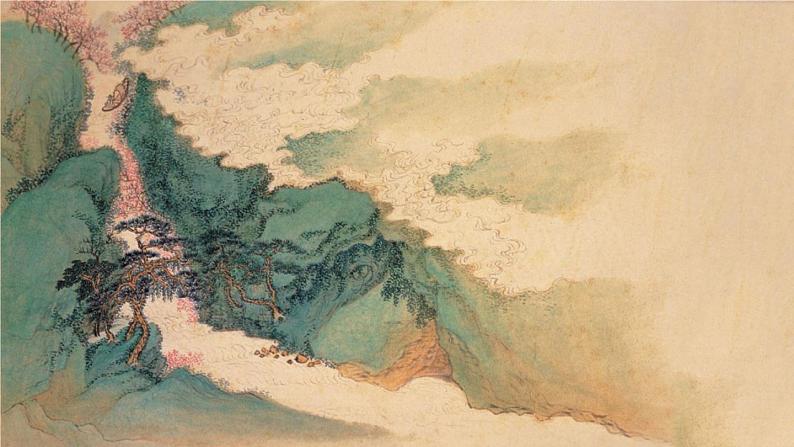 部编版八年级语文下册--9 桃花源记（精品课件）第3页