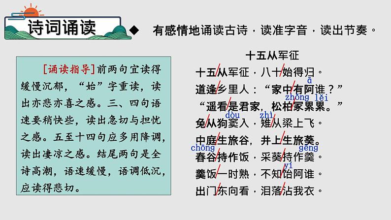 部编版九年级语文下册--24 诗词曲五首（精品课件）07