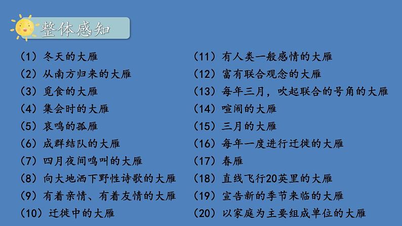 部编版八年级语文下册--7 大雁归来（课件1）05