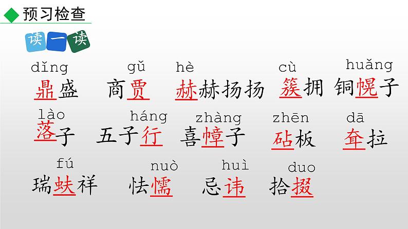 部编版九年级语文下册--18 天下第一楼（节选）（课件）第6页