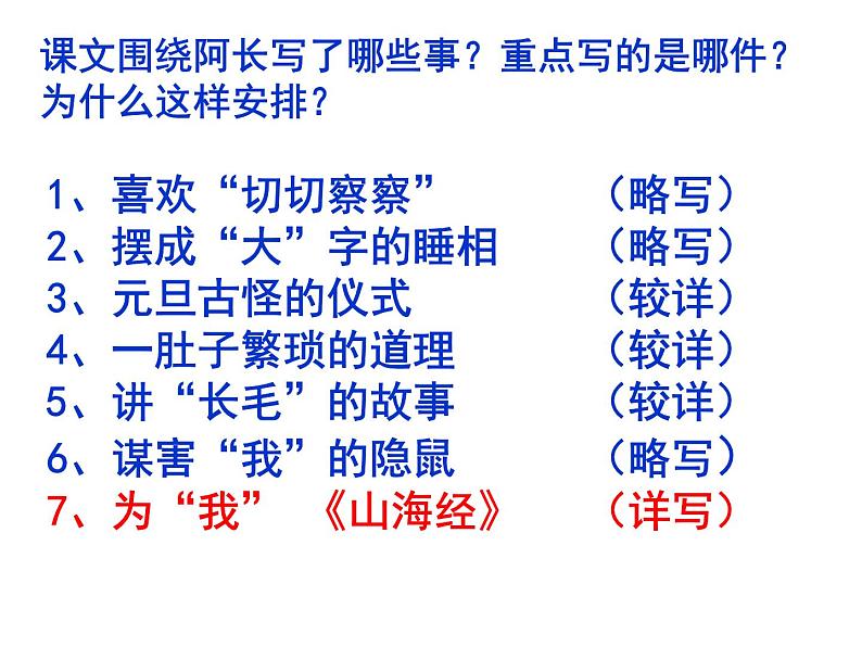 部编版七年级语文下册--10.阿长与山海经（课件4）07