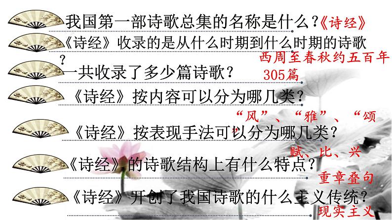部编版八年级语文下册--第三单元课外古诗词诵读-子衿（课件1）第3页