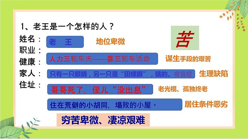 第11课《老王》课件（部编版）第8页