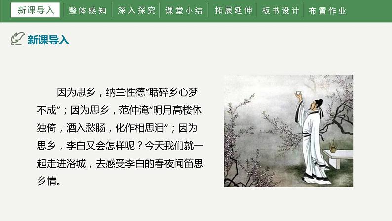 2023部编版语文七年级下册备课课件春夜洛城闻笛第3页