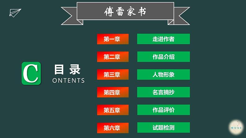 2023中考名著阅读傅雷家书课件PPT03