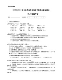 湖南省常德市汉寿县多所重点学校2022-2023学年九年级上学期期末联合测试语文试卷（含答案）