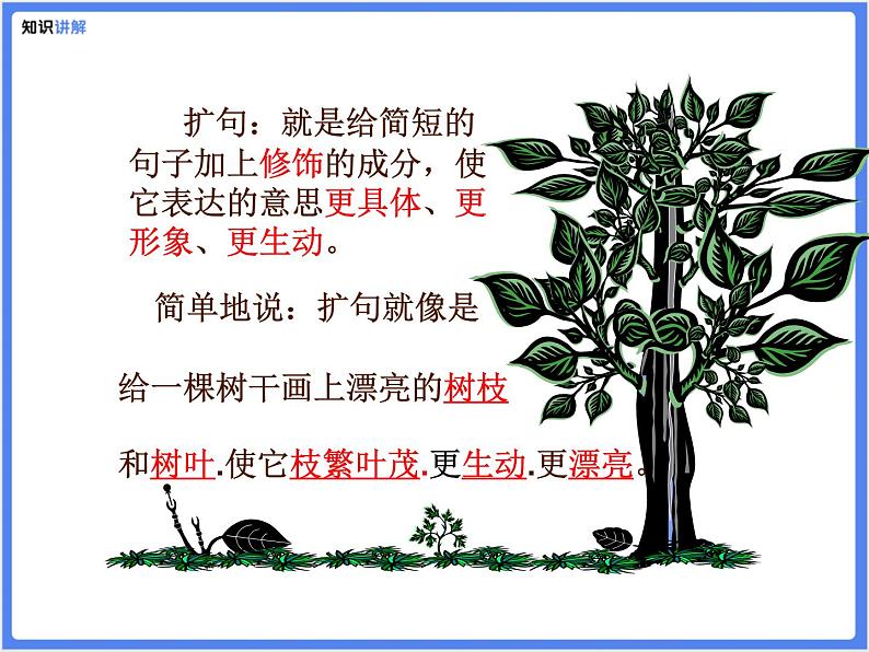 【专题课件】4.扩句和缩句的练习05