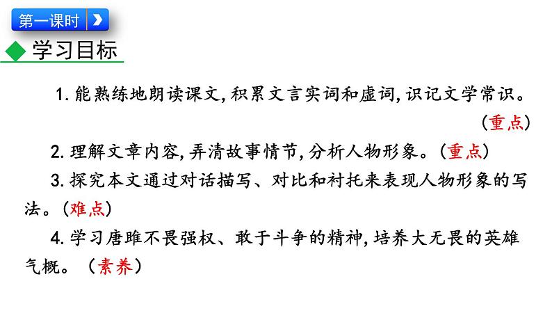 部编版九年级语文下册--10 唐雎不辱使命（精品课件）第3页