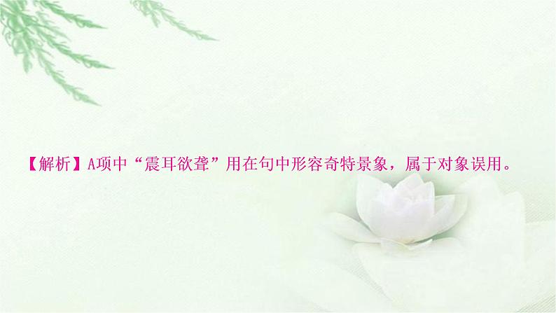 中考语文复习识记（积累）专题二词语理解与运用教学课件第4页
