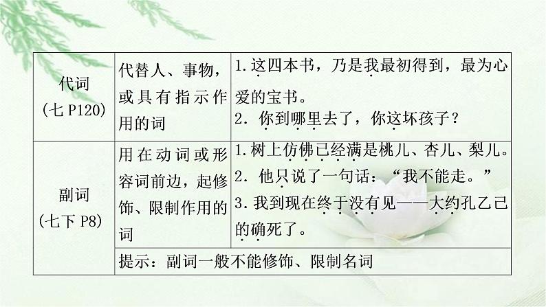 中考语文复习识记（积累）专题三标点、语法考点2语法教学课件第8页