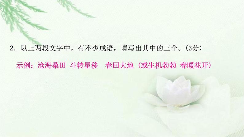 中考语文复习识记（积累）基础型学习任务群——语言文字积累与梳理教学课件第7页