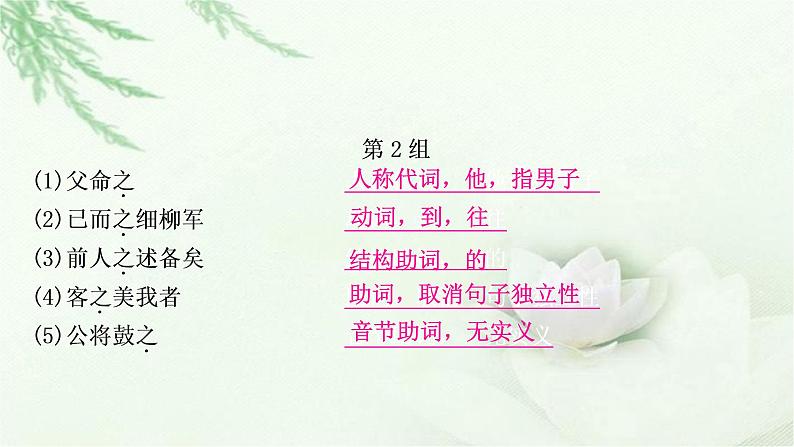 中考语文复习专题文言文阅读14个文言虚词教学课件第6页