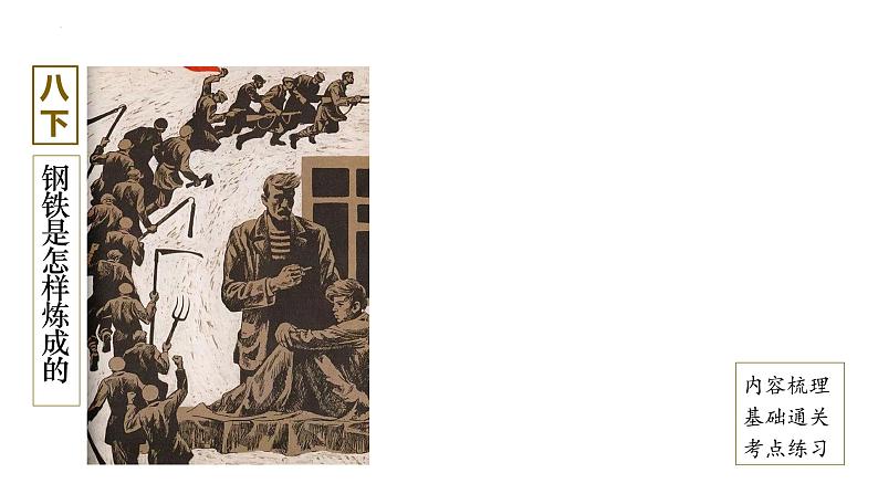 《钢铁是怎样炼成的》名著知识点梳理与精讲课件第1页