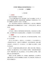 专题03 七年级下册重点古诗词必背知识点（二）——2023年中考语文必背知识点梳理